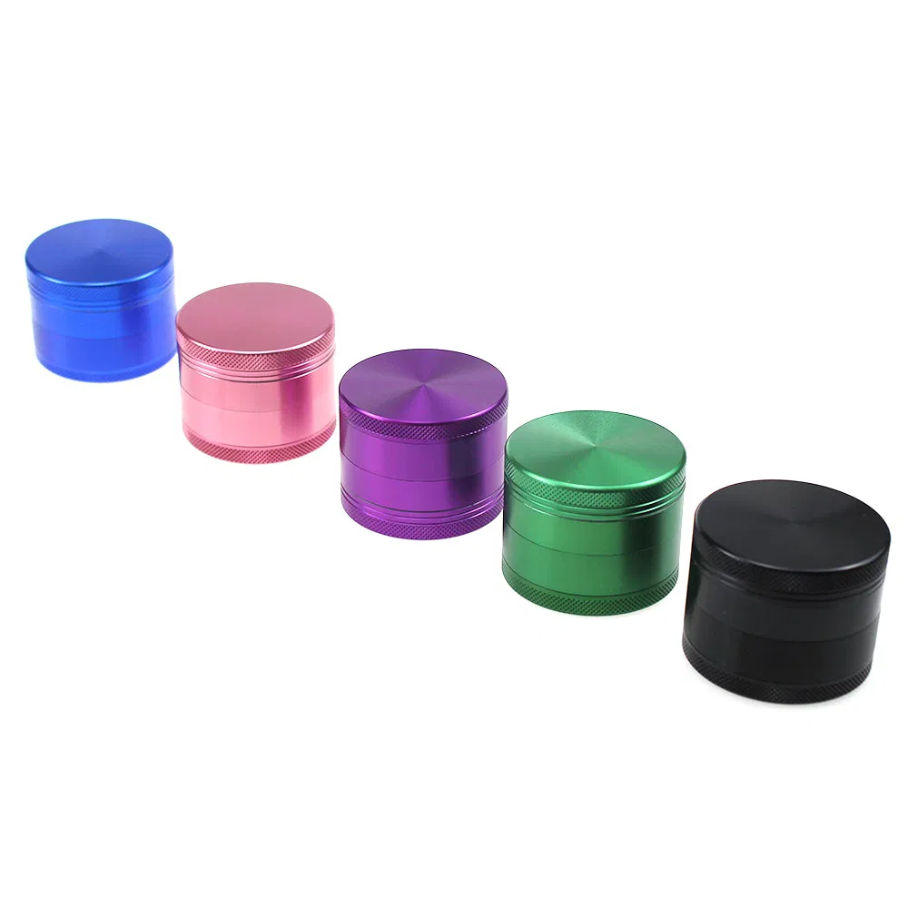 2'', 2.5'' Grinder Wholesale Custom Logo Smoking Accessories Zinc Alloy Grinder Tobacco Grinder