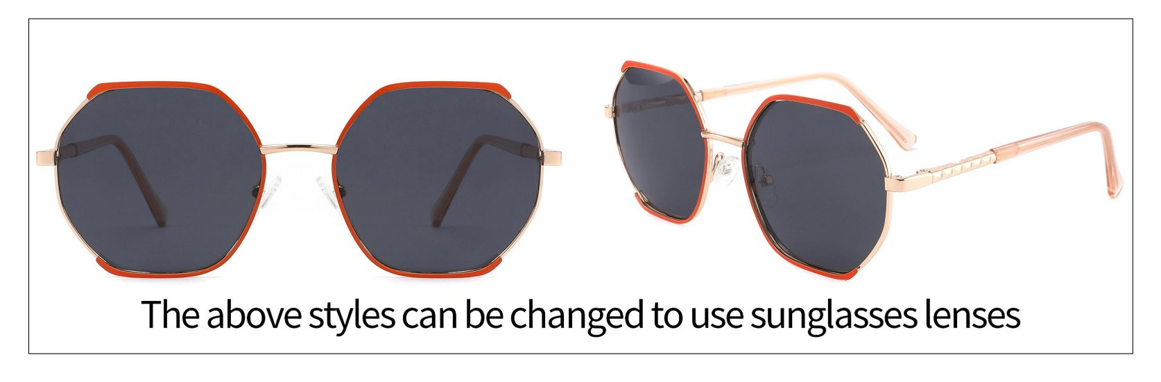 Metal Optical Frame for Women Eyewear Glasses Frame