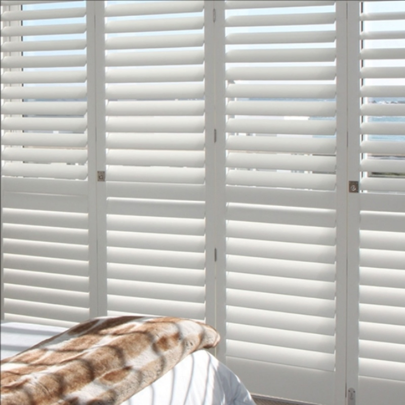 PVC Plantation Shutters Hot Selling Luxury Best Price White Plastic Blinds & Shutters