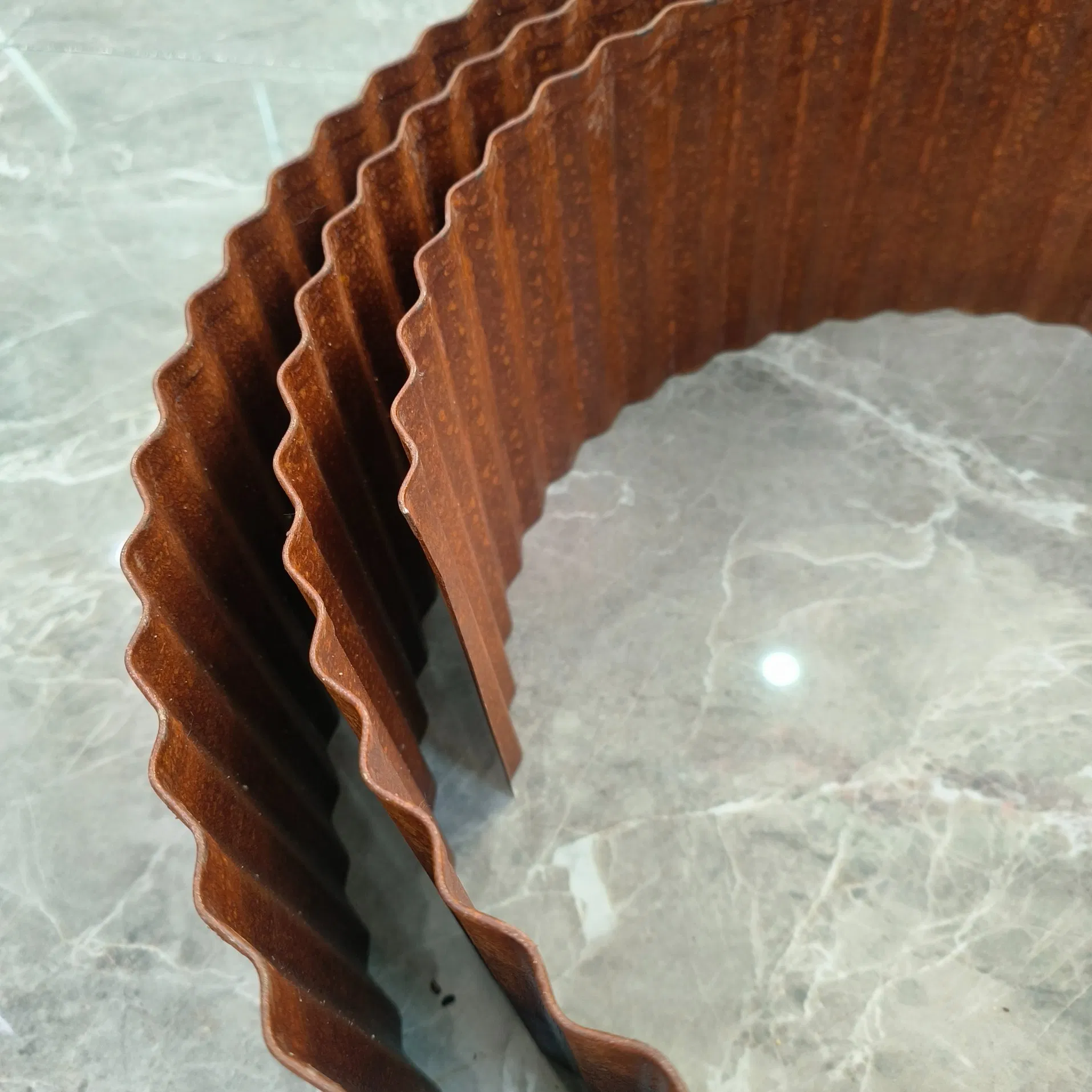 Metal Garden Border / Corten Steel Landscape Lawn Edging