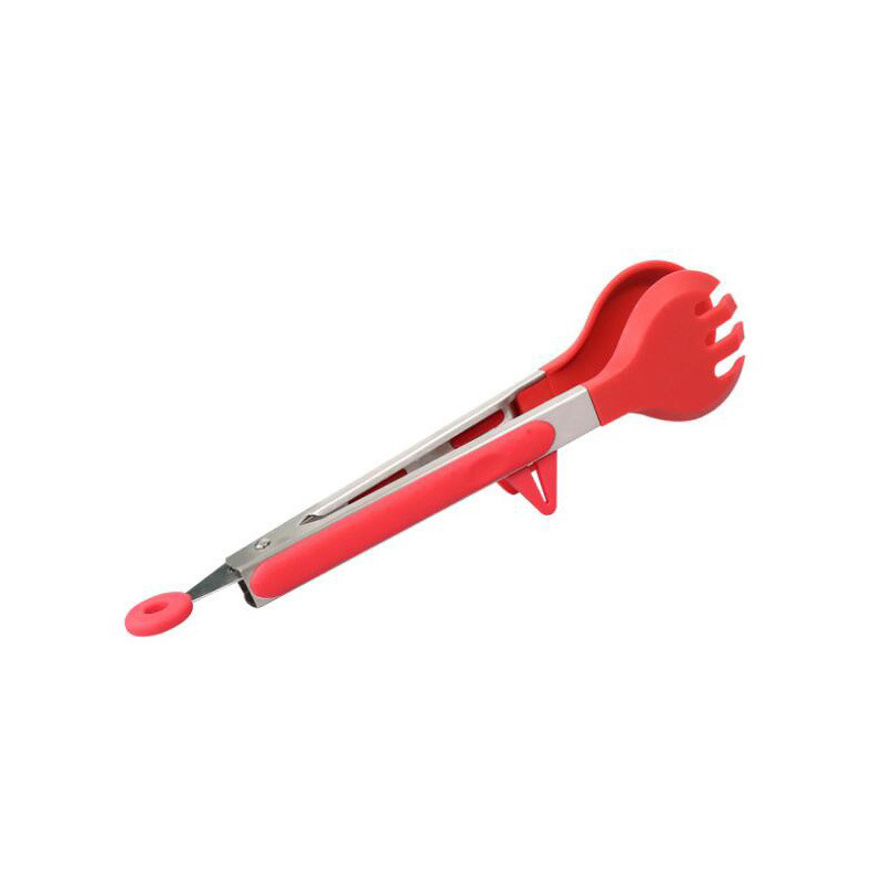Premium Stainless Steel Non-Stick Kitchen Tongs with Silicone Tips