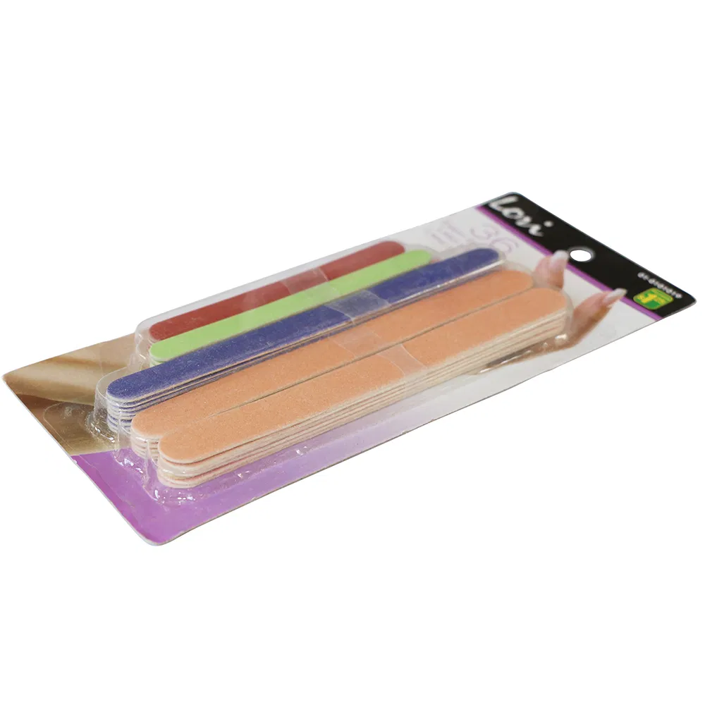 Sanding Emery Boards Disposable Logo Printed Nail File Set