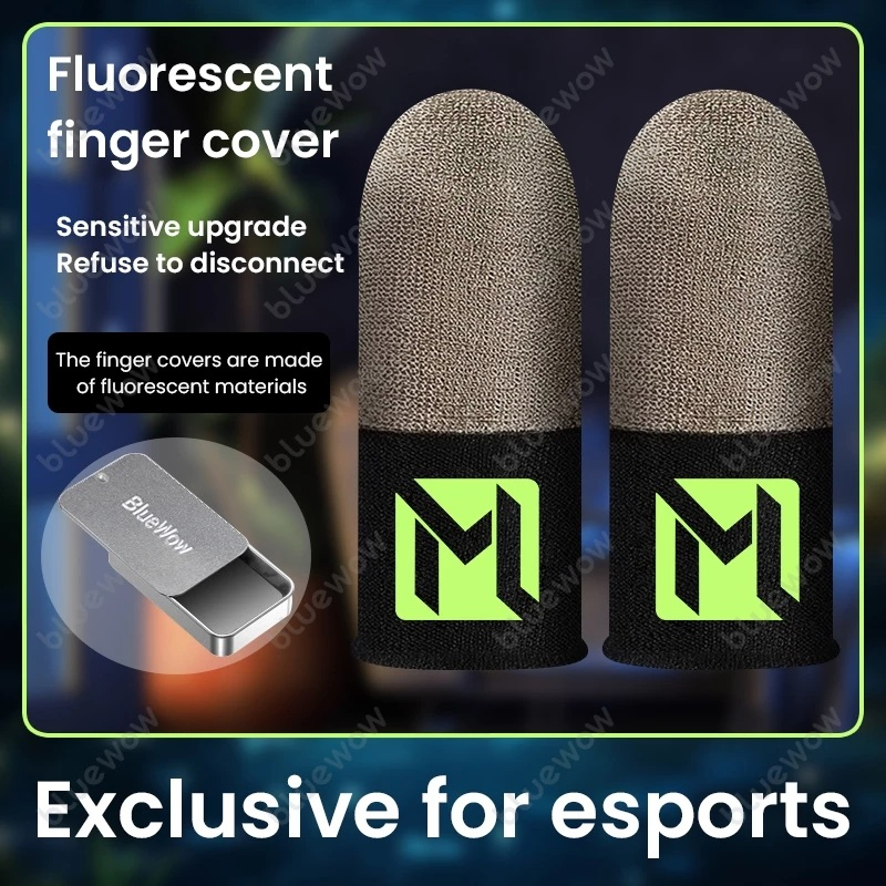 Silver Ion Yarn Finger Covers for Enhanced Conductivity