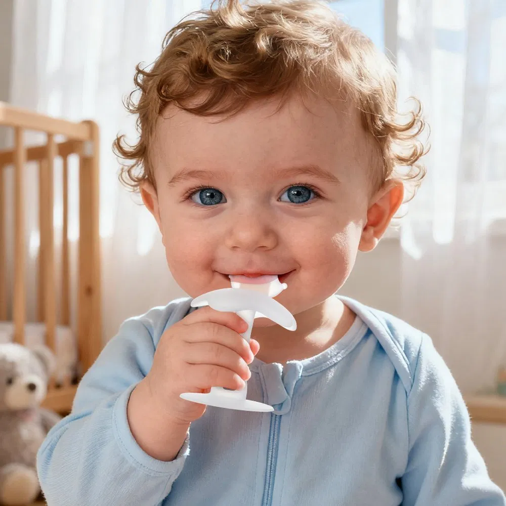 Hedgehog Shape Silicone Baby Teether
