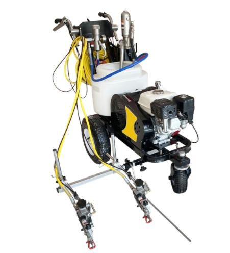 Road Marking Machine Line Striper with Hydraulic Piston Pump