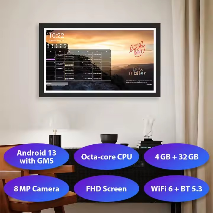 32 Inch Full HD Panel IPS Screen LED Backlight Front Camera 10 Points Capacitive LCD Machine Monitor Touch Screen