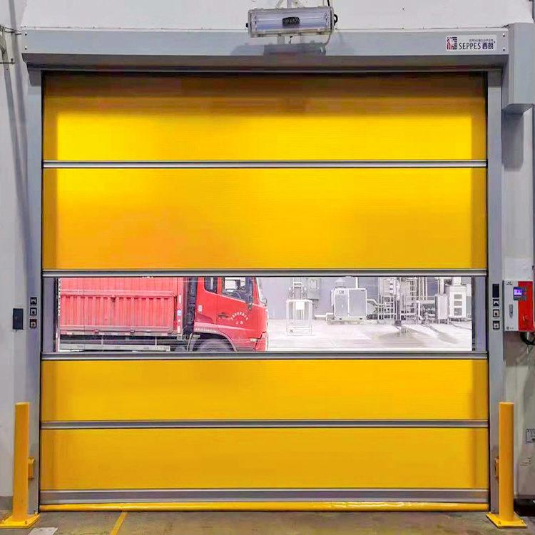 Hot Selling Fast PVC Rapid More Than Two Doors Interlock High Speed Roll up Door