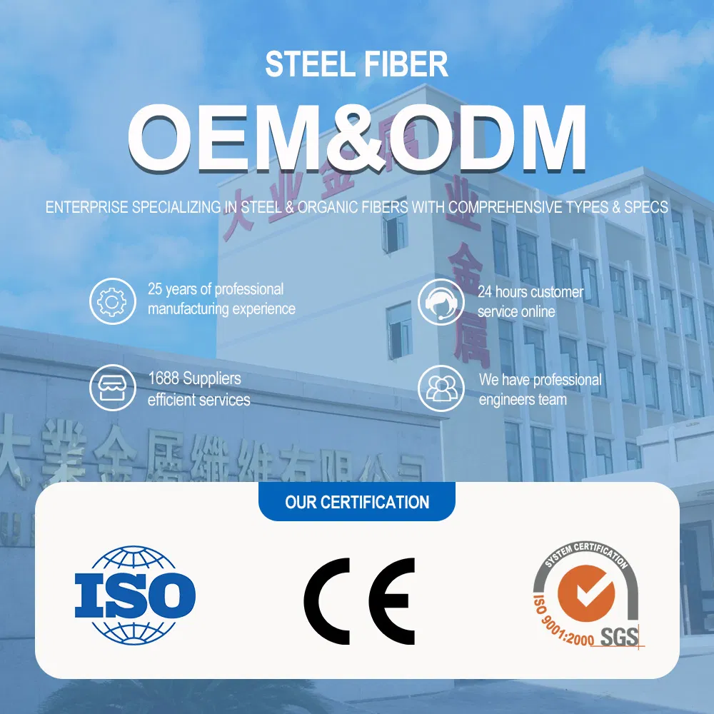 High Strength Macro PP Plastic Steel Fiber for Construction Concrete Fiber Manufacturing