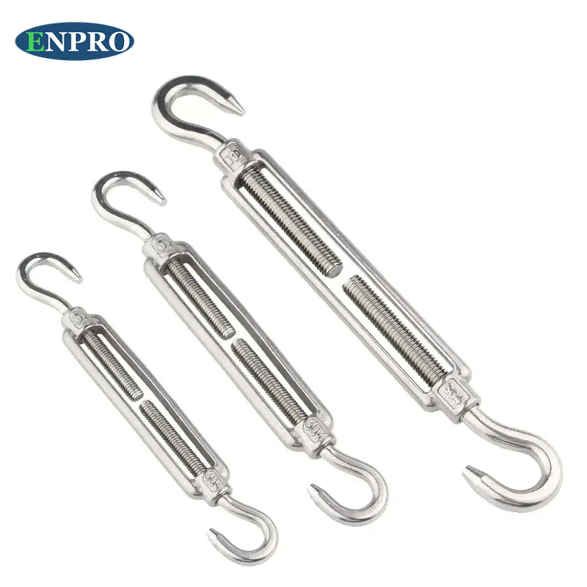 Stainless Steel A2 304 Rigging Screw Jaw and Swage Mini Type Closed Body Turnbuckle