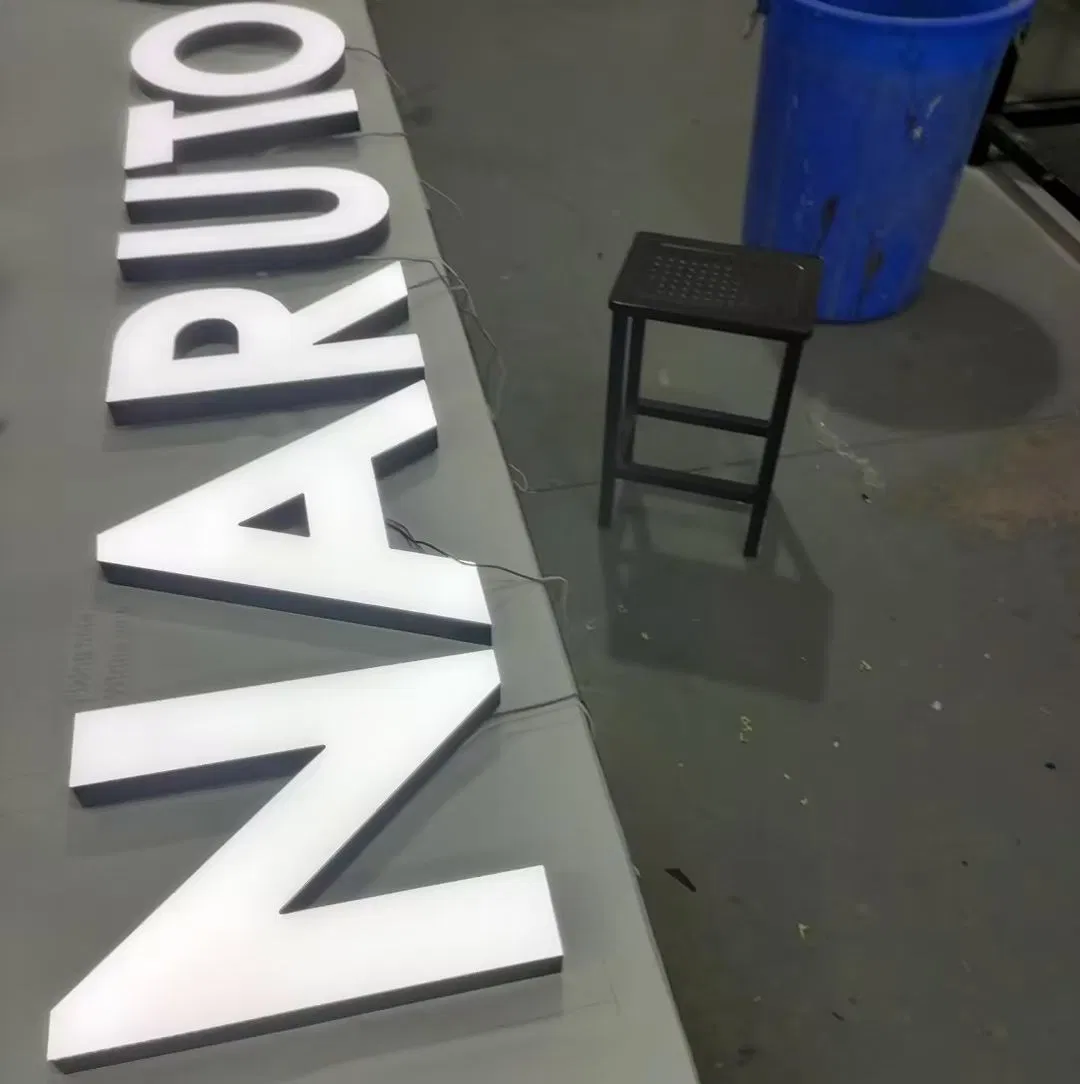 Professional Business Sign Custom Face Lit Luminous Letter for Advertising