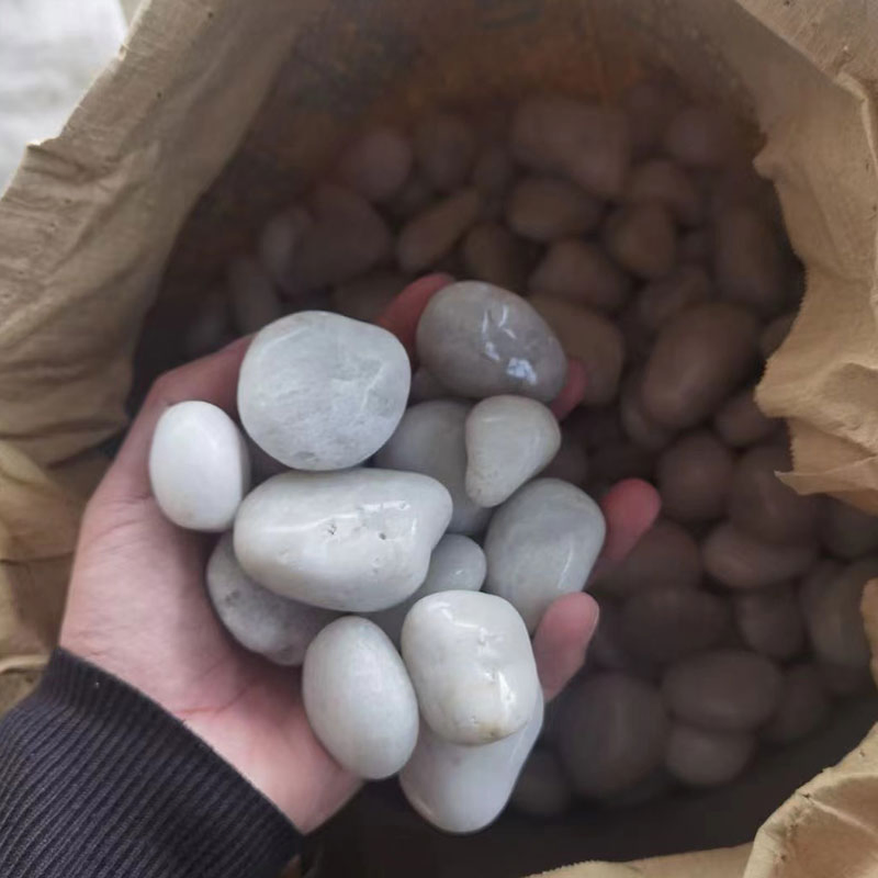 Garden Landscaping Polished River Rock Beach Pebble Yard Decoration Stone in Muti Colors Price
