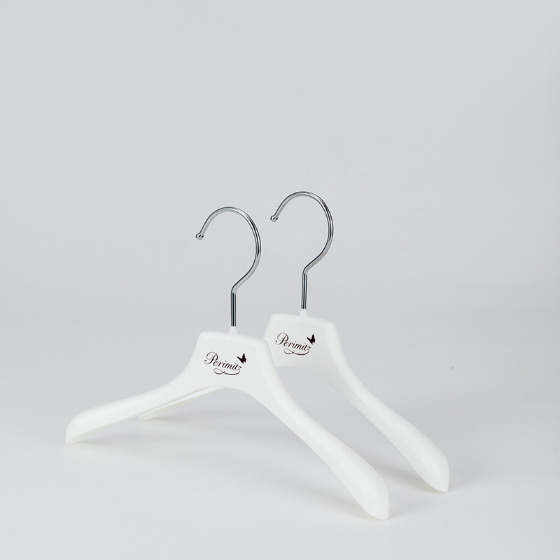Non Slip Durable Heavy Duty Plastic Children's Hangers for Kid Suit-Single Tier Injection-Molded