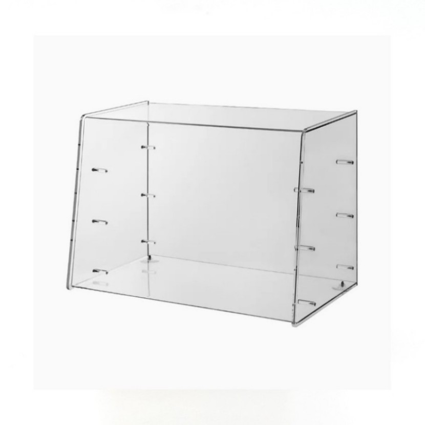 Lightweight Easy Handle Strong Stability Smooth Edges Acrylic Display Rack