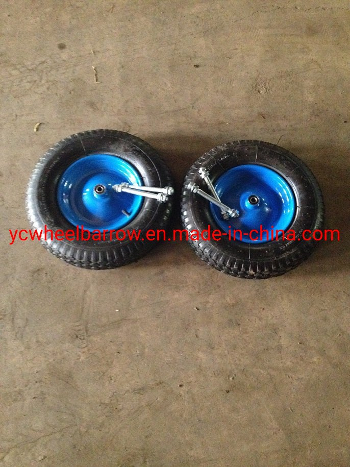 Top Quality 400-8 PU Foam Wheelbarrow Trolley Wheel to Poland Market