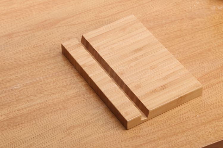 Amazon Supplier Bamboo Wooden Tablet Stand