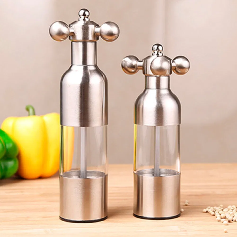 Stainless Steel Water Tap Shape Pepper Shaker Spice Mill Wbb18193