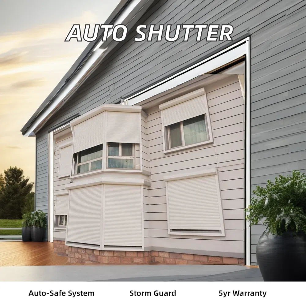 Modern Design Aluminum Alloy Rolling Shutter Polyurethane Foam Garden Automobile Sunshade with Remote Control for Hotels Sun Room Electric Sky Curtain