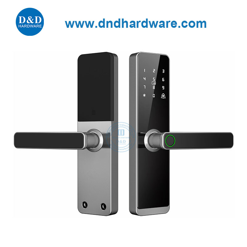 Front Digital Biometric Password Card Finger Print Deadbolt External Door Smart Locks