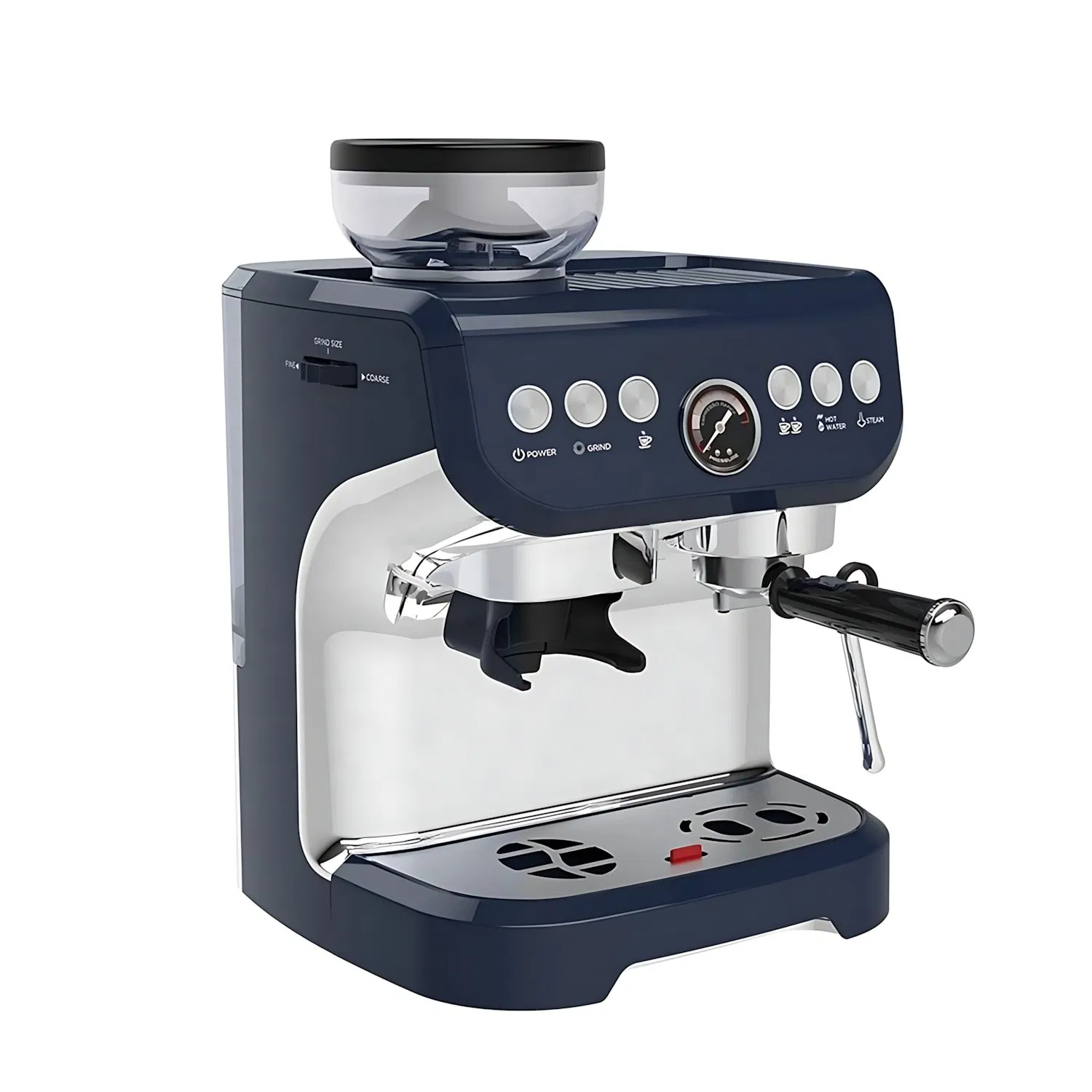 Smart Programmable Drip Coffee Maker with Glass Carafe and Reusable Filter for Daily Use