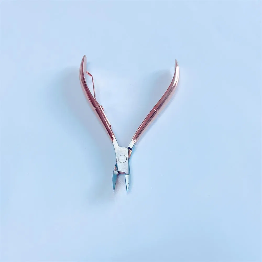 Amazon New Design Rose Gold Japanese Toe Nail Cuticle Nipper