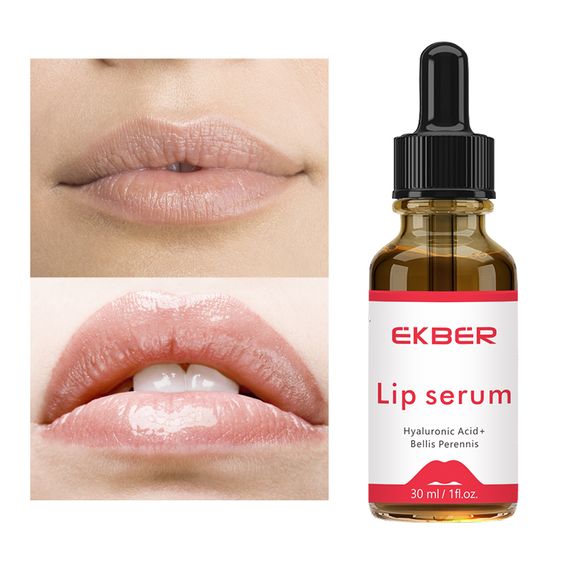 Natural Hyaluronic Acid Lip Plumping Lightening Serum Lip Oil Vegan