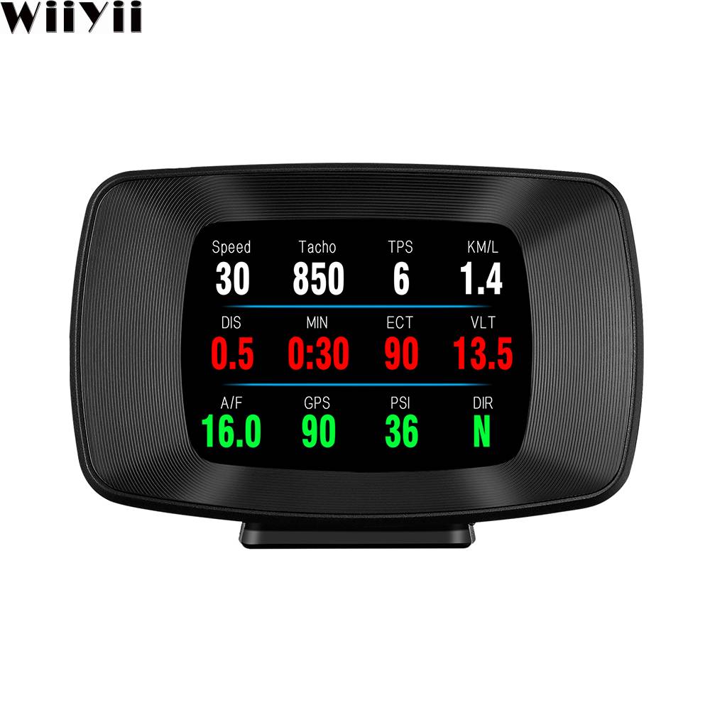 Диагностический сканер автомобильный OBD2 с GPS P13