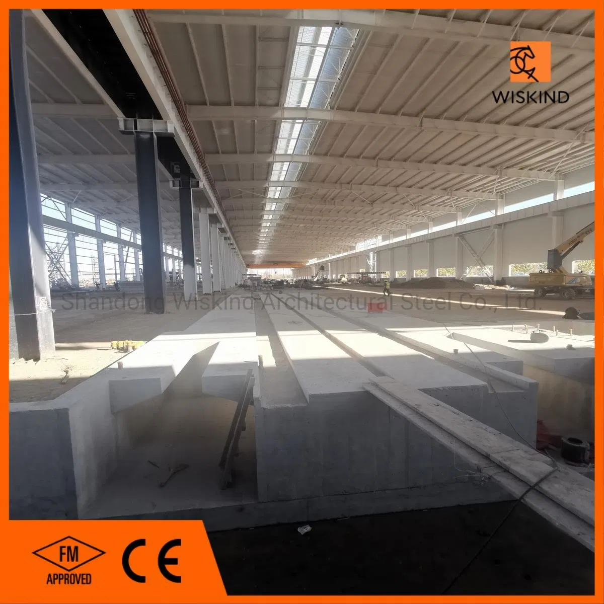 CE/FM Approved Steel Structural Construction Material with Steel Beam