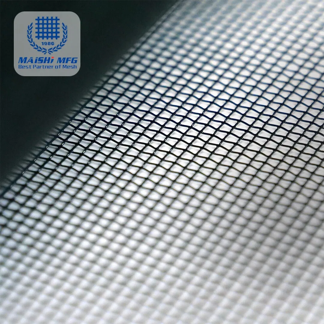 Black Epoxy Coated Mesh Used for Hydraulic