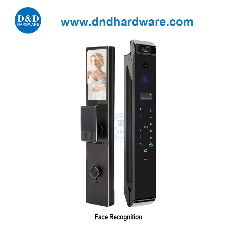 Smart Lock Password 3D Face Recognition Unlock for Metal Wood Security Door