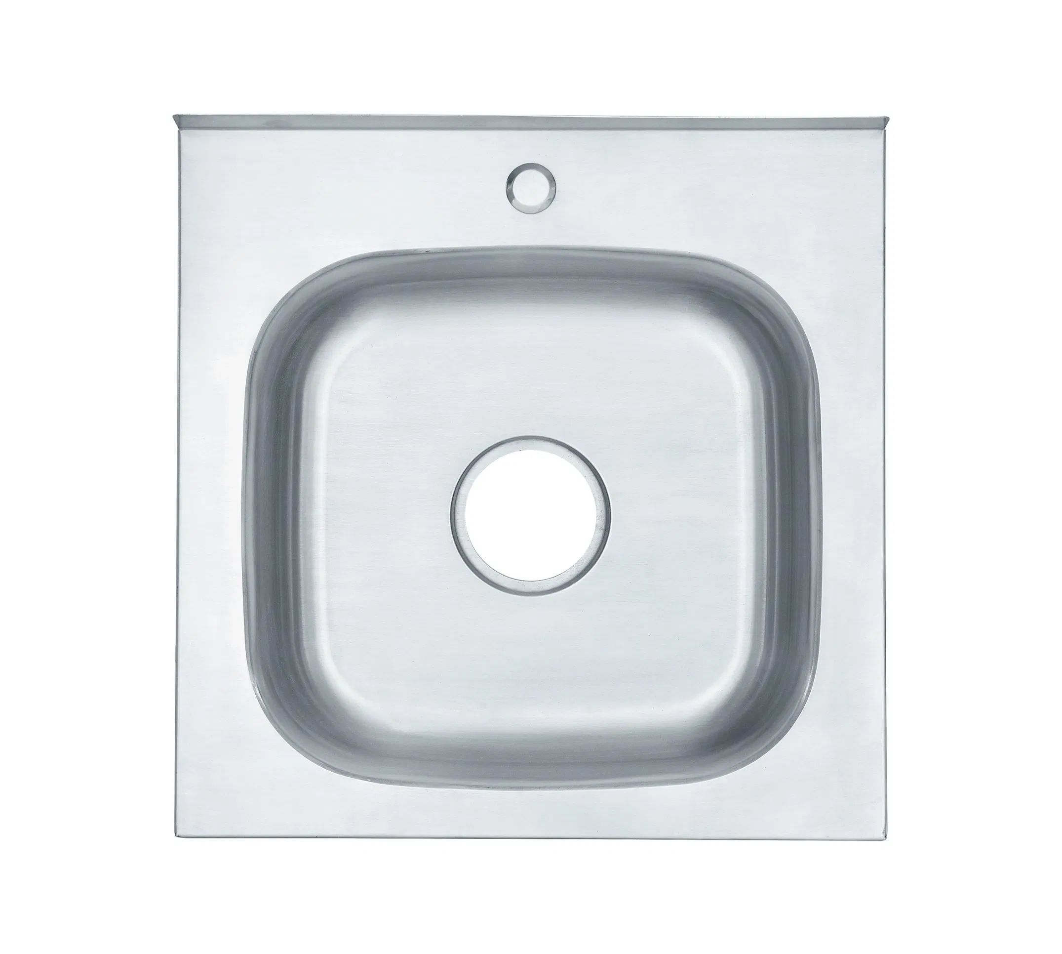 India Hot Sale Single Bowl Kitchen Sink with Plate 304/201 Stainless Steel Utility Sink
