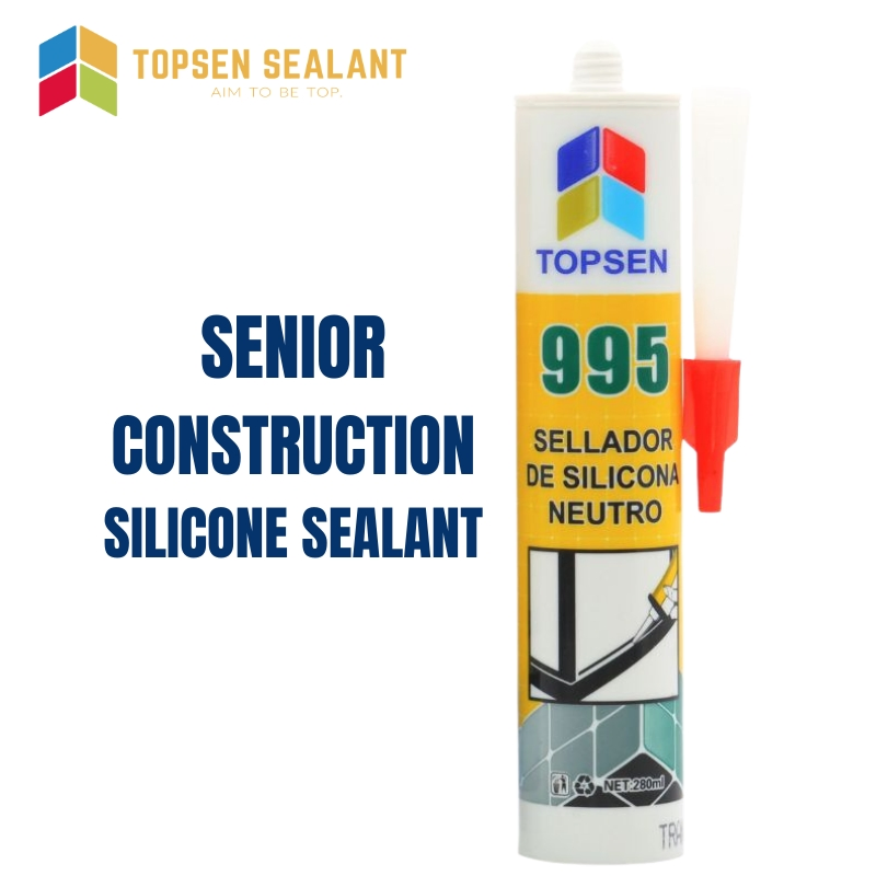 Topsen 995 One-Component Neutral Silicone Structural Sealant for Curtain Wall Systems