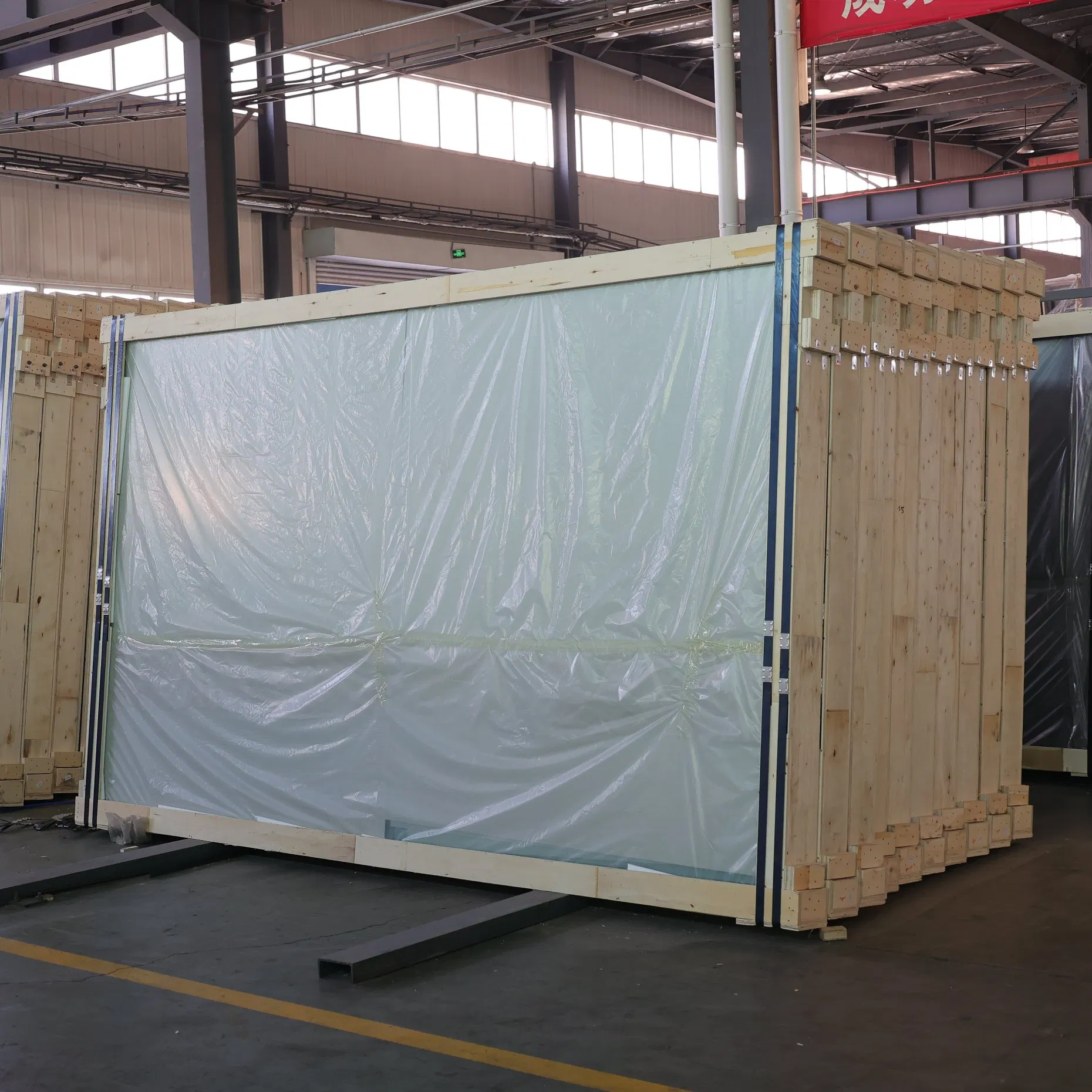 6.76mm Clear Laminated Glass 3210X2550 (ENISO 12543-4)