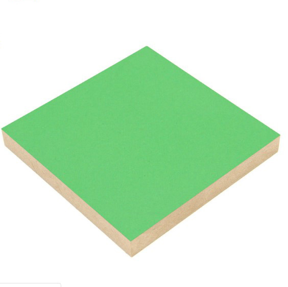 4 X 8 Inches 6mm Thickness New Typle Middle Density Fibler Melamine Paper MDF for Decoration