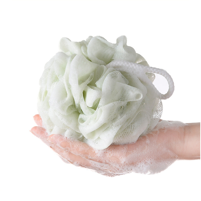 Large Bath Ball Rich Bubble Bath Towel Scrubber Body Cleaning Mesh Shower Wash Sponge Bathroom Accessories