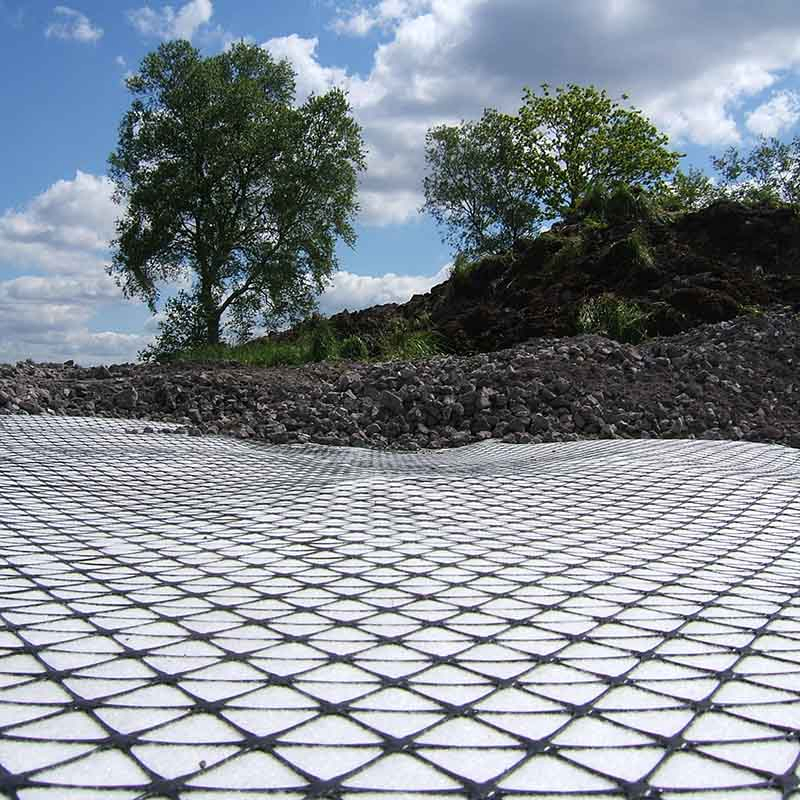 Factory Price for Road Construction Retaining Walls HDPE Geogrid Grass Gravel Ground Grid