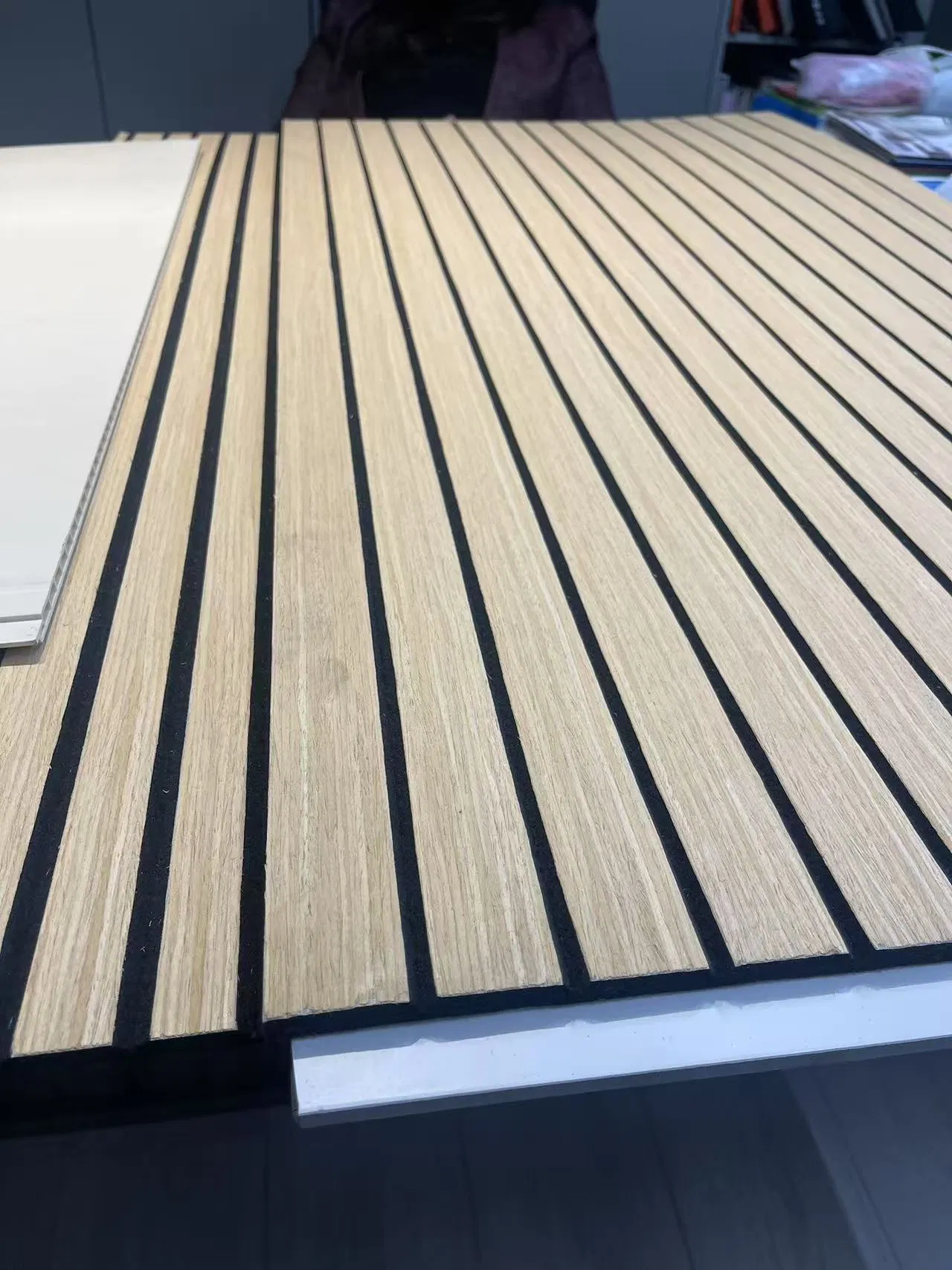 Acoustic MDF Panels Modern Eco-Friendly High Noise Reduction Soundproof Wall Decor for Living Room Bedroom Hotel School