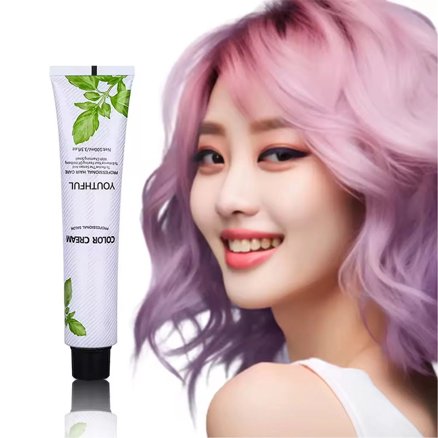 Salon Professional Hair Color Cream Non Allergic Gray Coverage