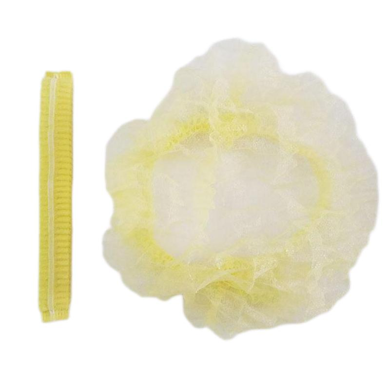 Stretchable Protective Single Elastic Mob Cap PP10GSM