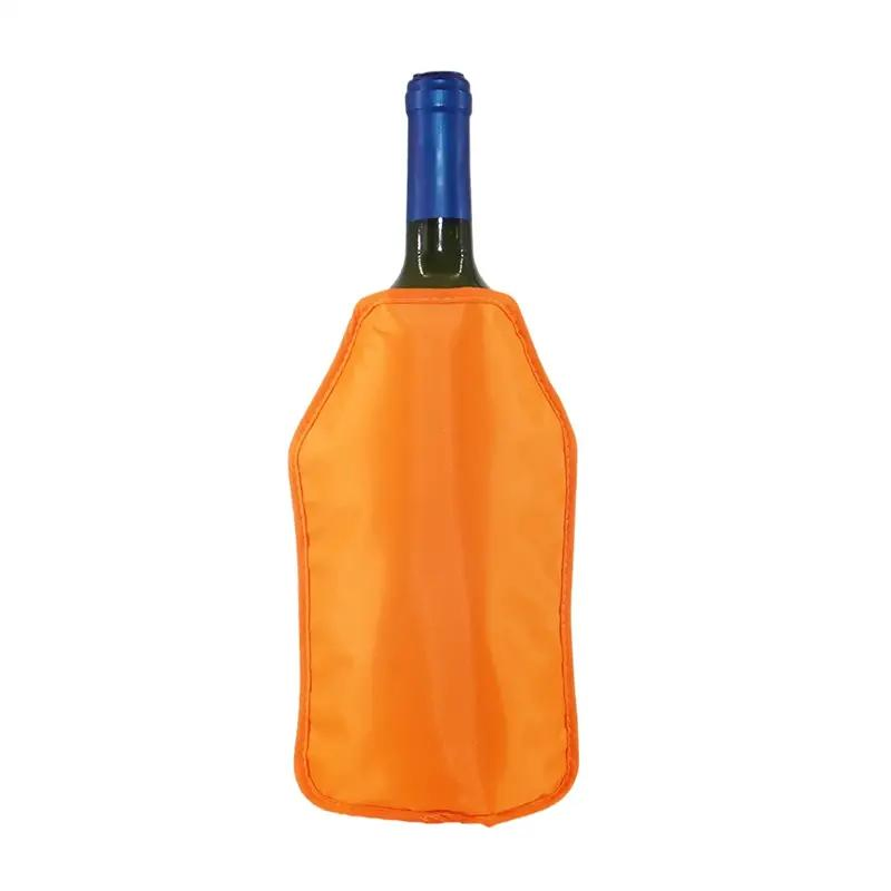 Cold Ice Gel Pack Top Wine Wrap Sleeve Freezer Cover