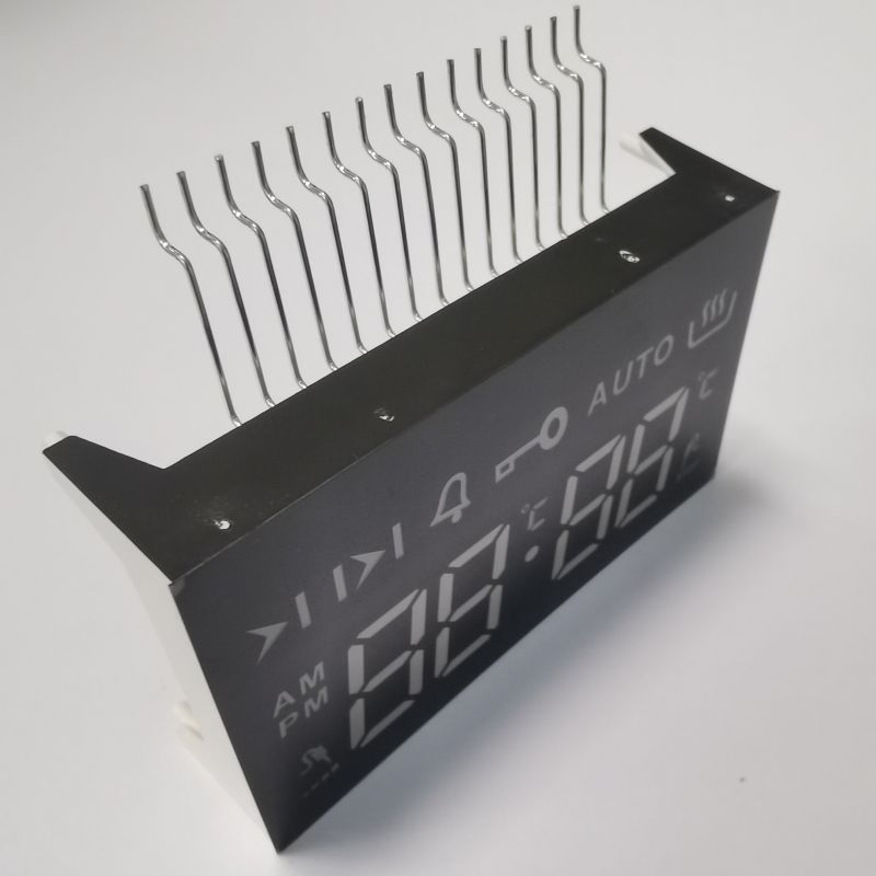 Ultra Amber LED Display 7 Segment 4 Digit Common Cathode