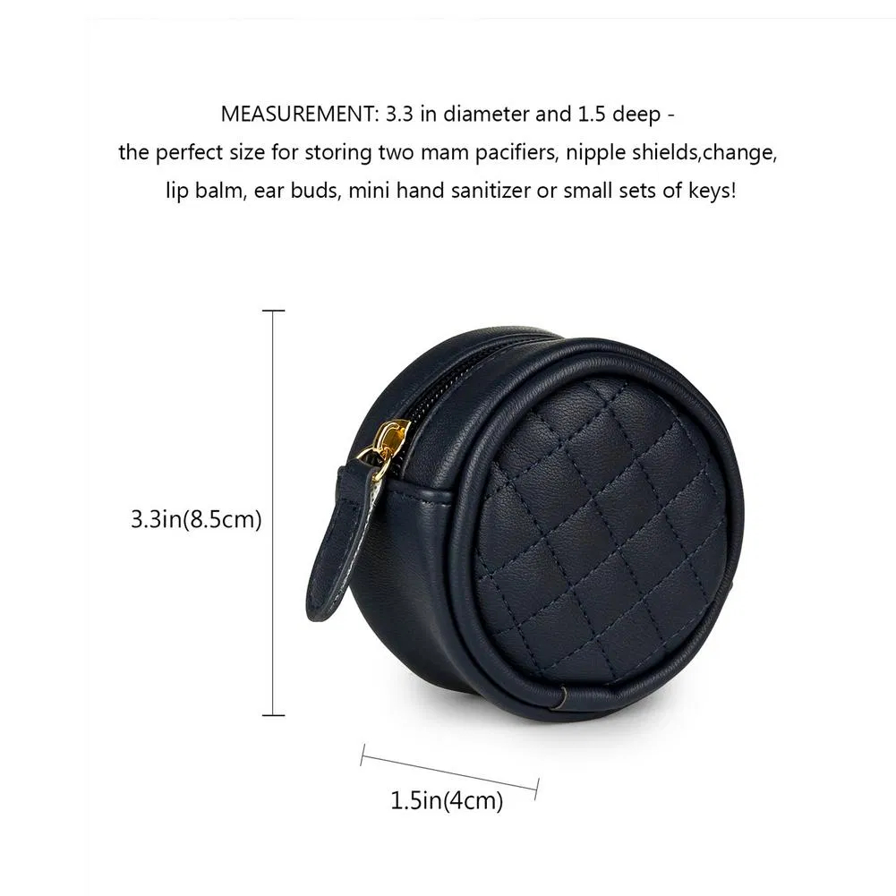 Pacifier Storage Case Portable Comfortably Waterproof Pacifier Case Pacifier Bags for Toddlers Baby Kids Infants Unisex
