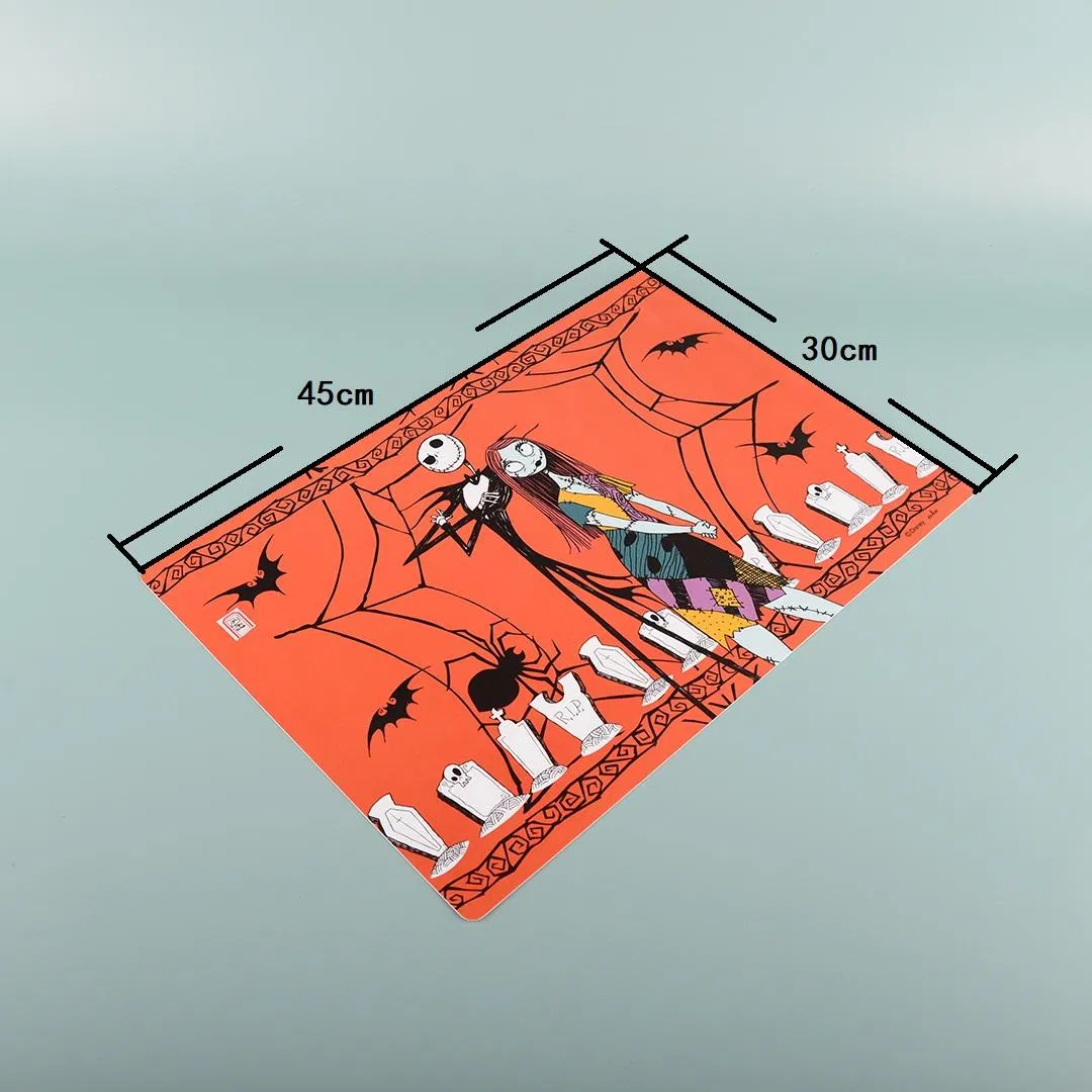 Halloween Design Full Colour PP Table Placemat Plastic Table Mat for Dining