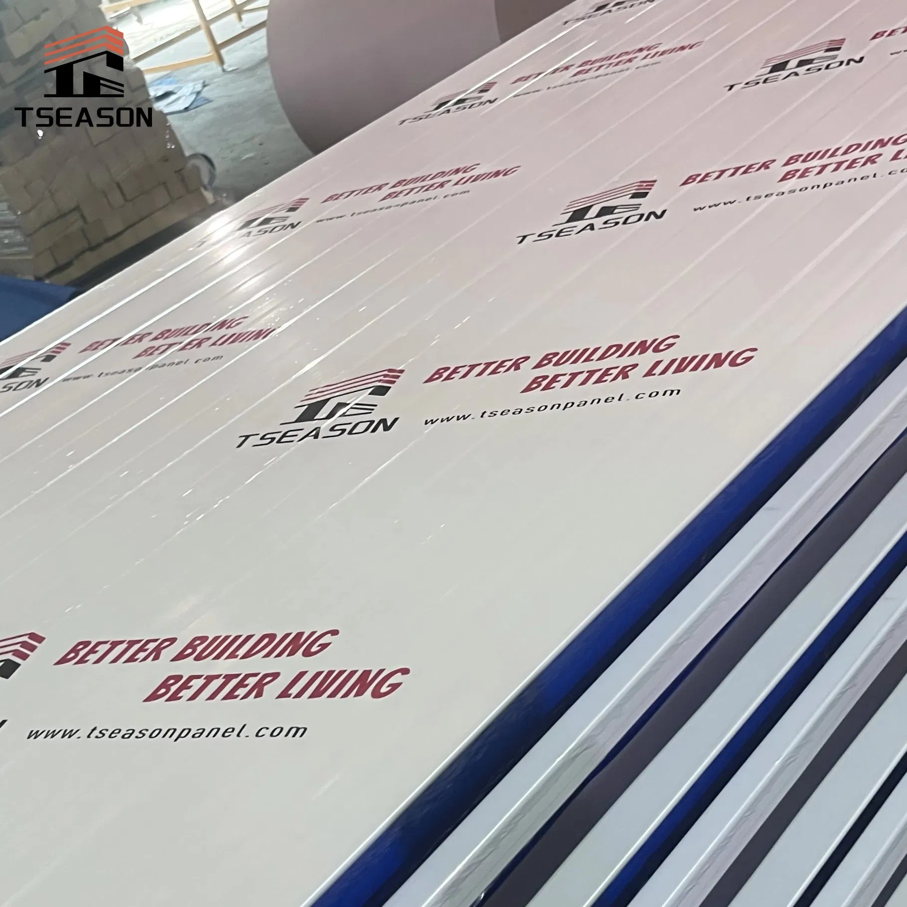 High Strength Color Steel Insulated EPS/Rock Wool Board Sandwich Panel for Roof and Wall