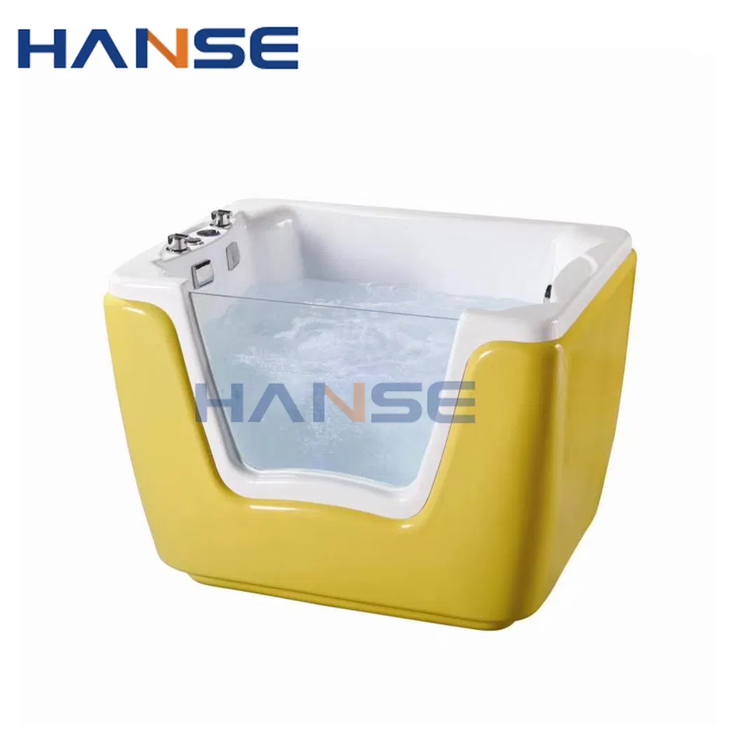 Детская ванна с гидромассажем и пузырьками воздуха