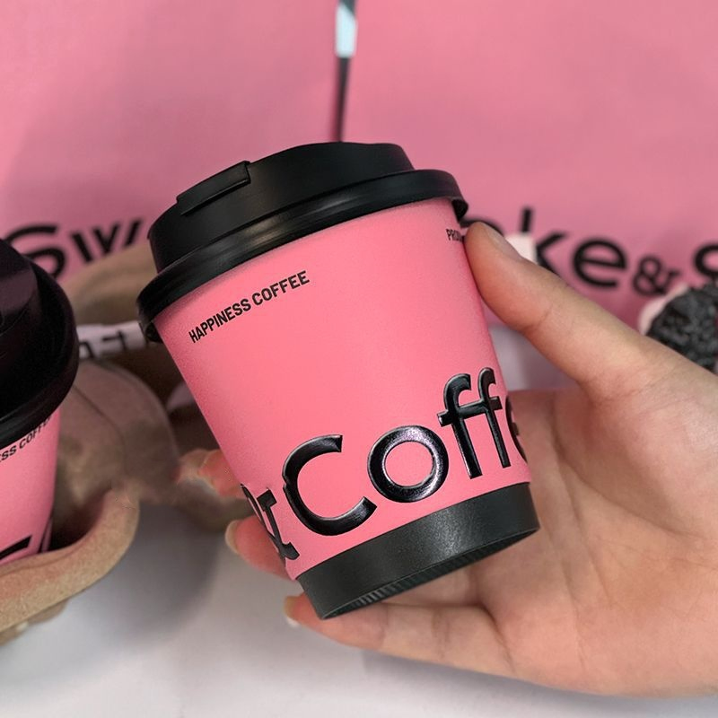 Бумажные стаканчики для кофе с логотипом на заказ