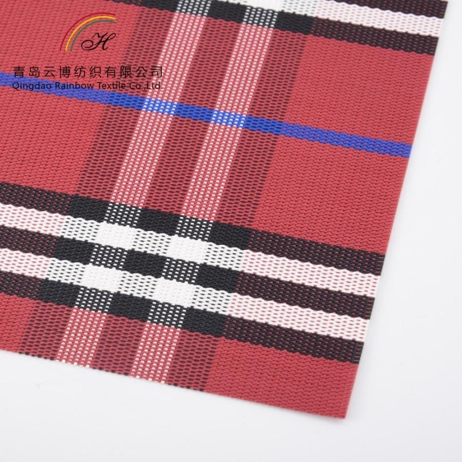Factory Custom Table Decoration Restaurant Heat-Resistant Non-Slip Waterproof PVC Table Mat Fabric Placemat