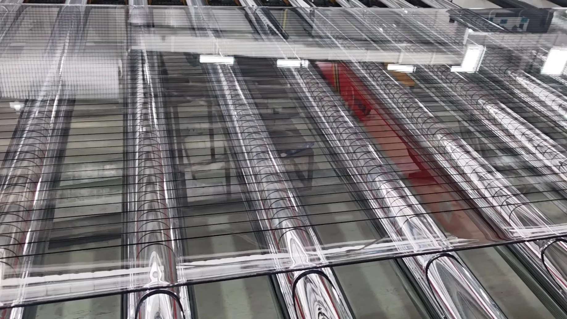 Quanfu Quality PC Sheet Polycarbonate Ribbed/Striped Reinforced Solid Sheet for Sound Barrier