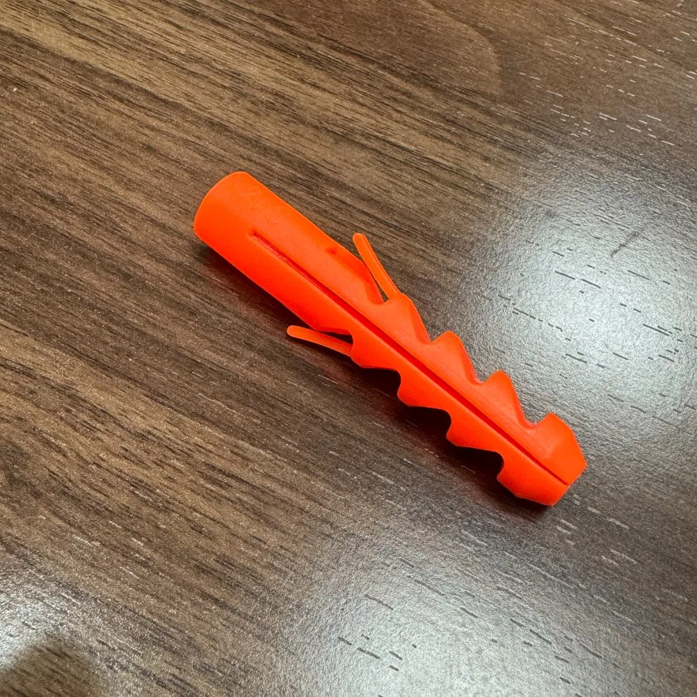 Orange Color Virgin PA Nylon Material Drywall Anchor Bolts Sleeve