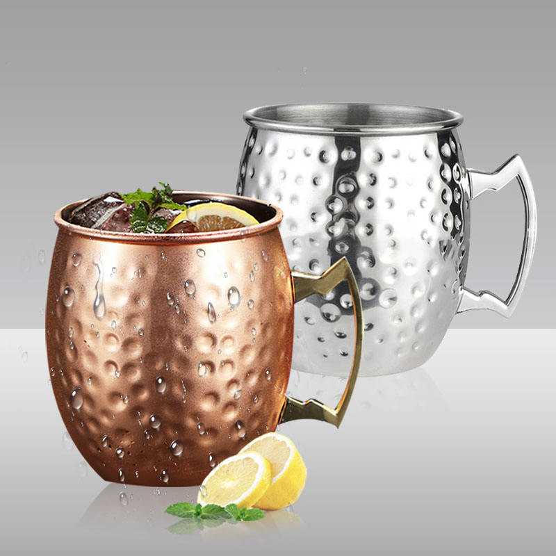 Медная кружка для пива и коктейлей ручной ковки