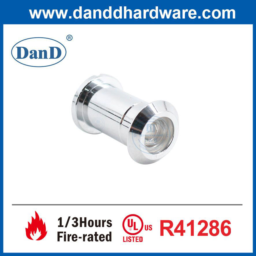180 Degree Modern Durable Brass UL Fire Door Viewer for Metal Door